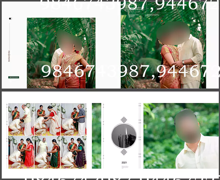 wedding album design full package 2022