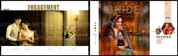 15 x 24 wedding album design PSD 