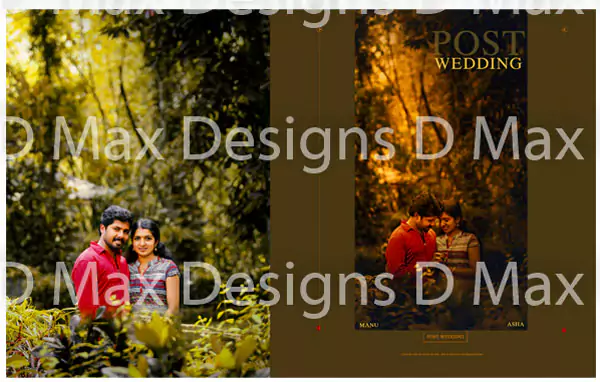 new pre wedding album design