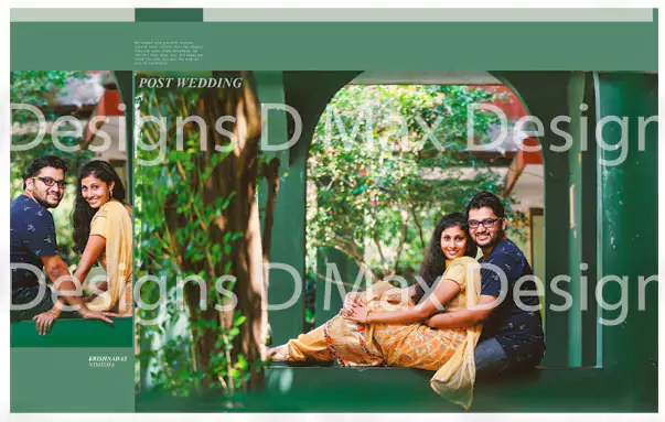 new pre wedding album design