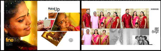 wedding album group design psd 