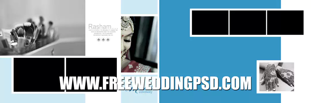 12x36 wedding vidhi album design psd 2022