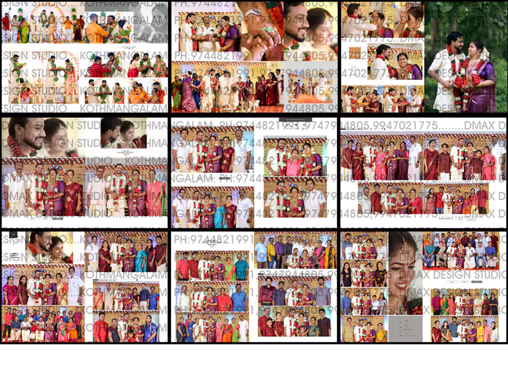 Wedding Album 16*24 Design Ideas