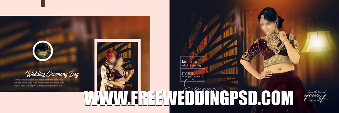 Wedding Album DM Design PSD Free Download 12X36 2022