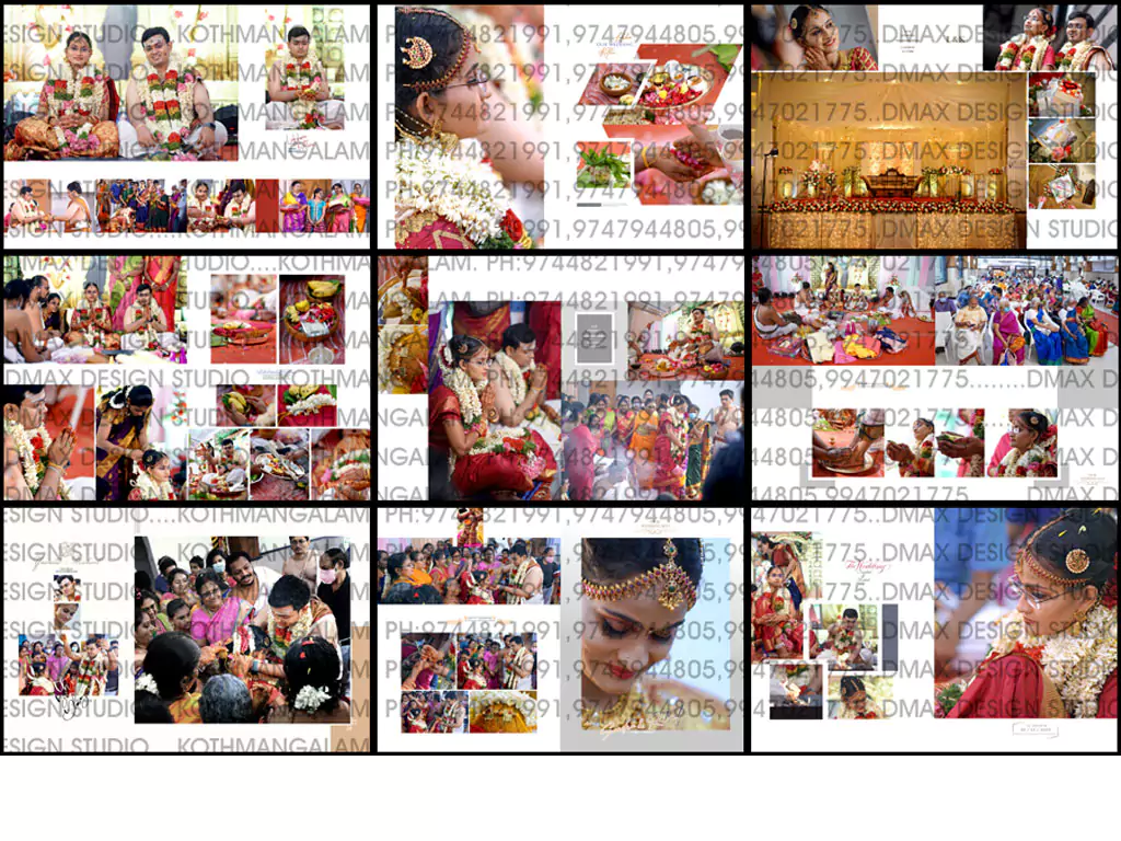 Wedding Album Vidhi Templates