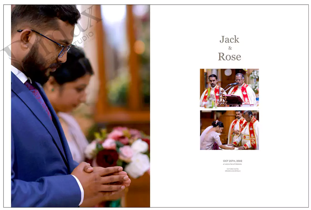16×24 christian wedding album design templates