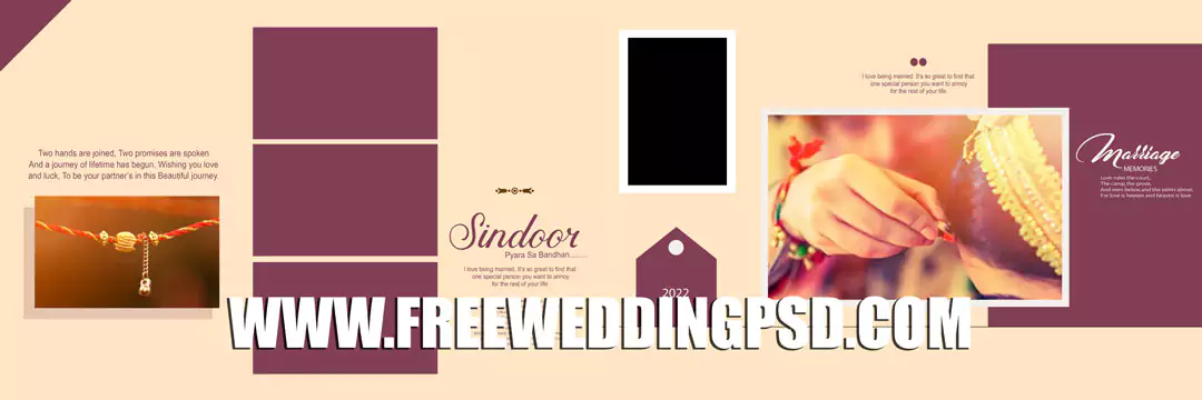 12x36 wedding album psd 2022