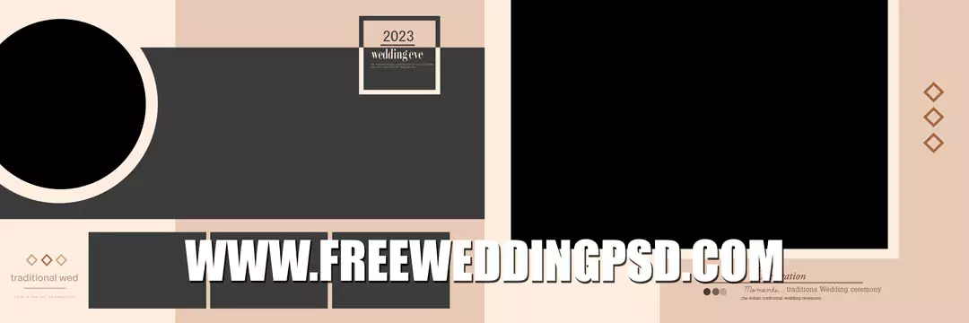 hindu wedding album design templates