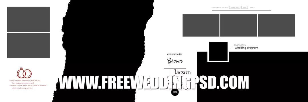 indian wedding vidhi album template