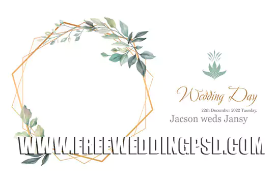 wedding Album cover design PSD