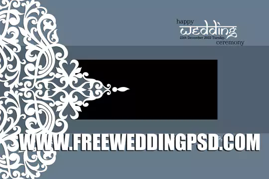 wedding Album cover design PSD