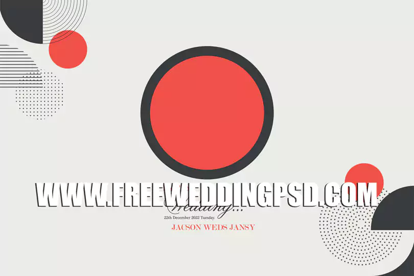 wedding Album cover design PSD