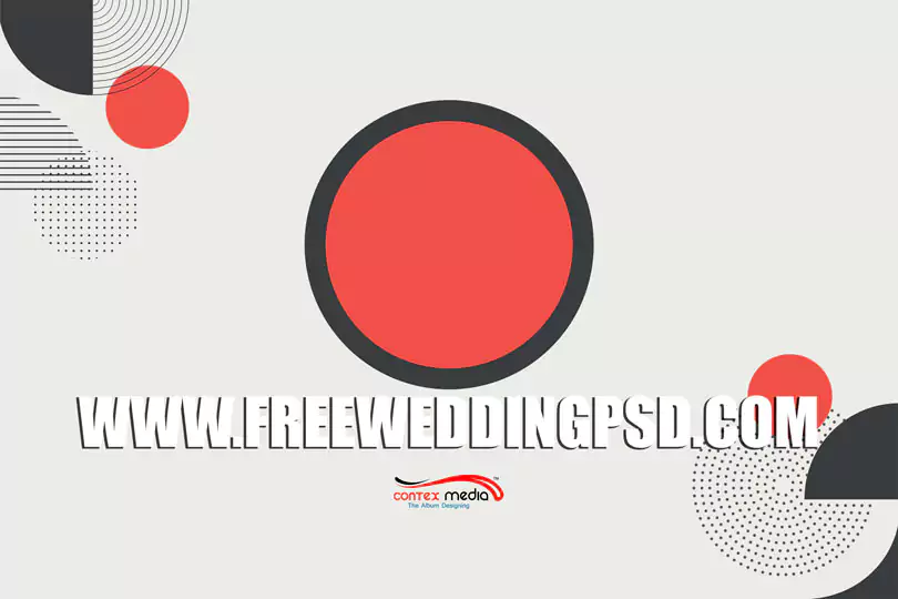 wedding Album cover design PSD