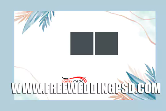 wedding Album cover design PSD