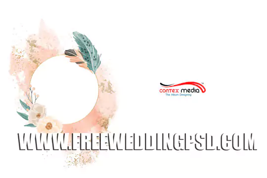wedding Album cover design PSD