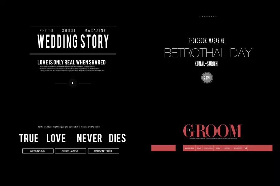 Wedding Fonts and letters Perfect for wedding album design