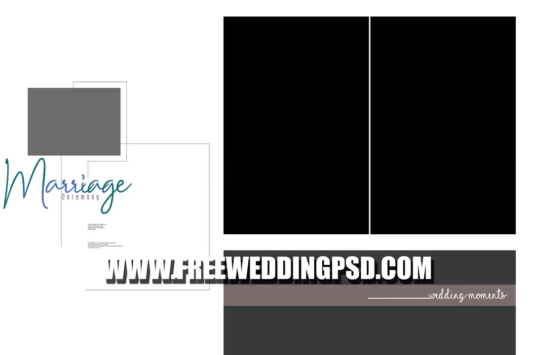 bride beautiful moments album psd designs