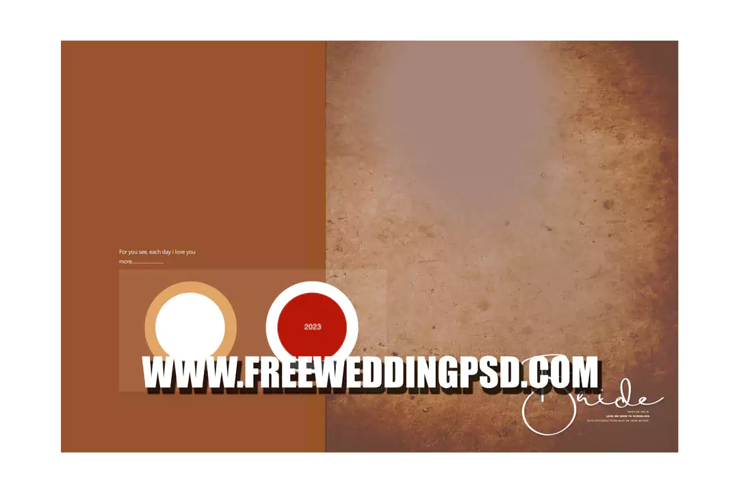bride beautiful moments album psd designs