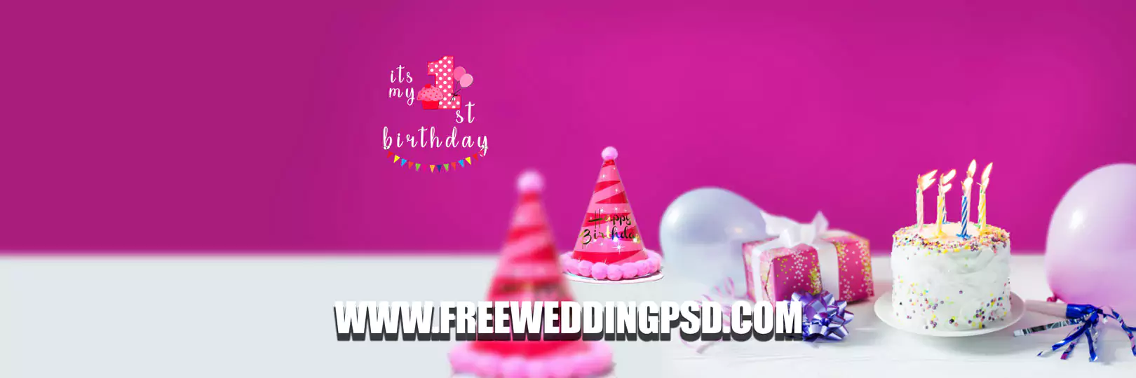 happy birthday psd background 12x36