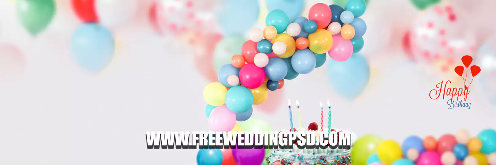 happy birthday psd background 12x36