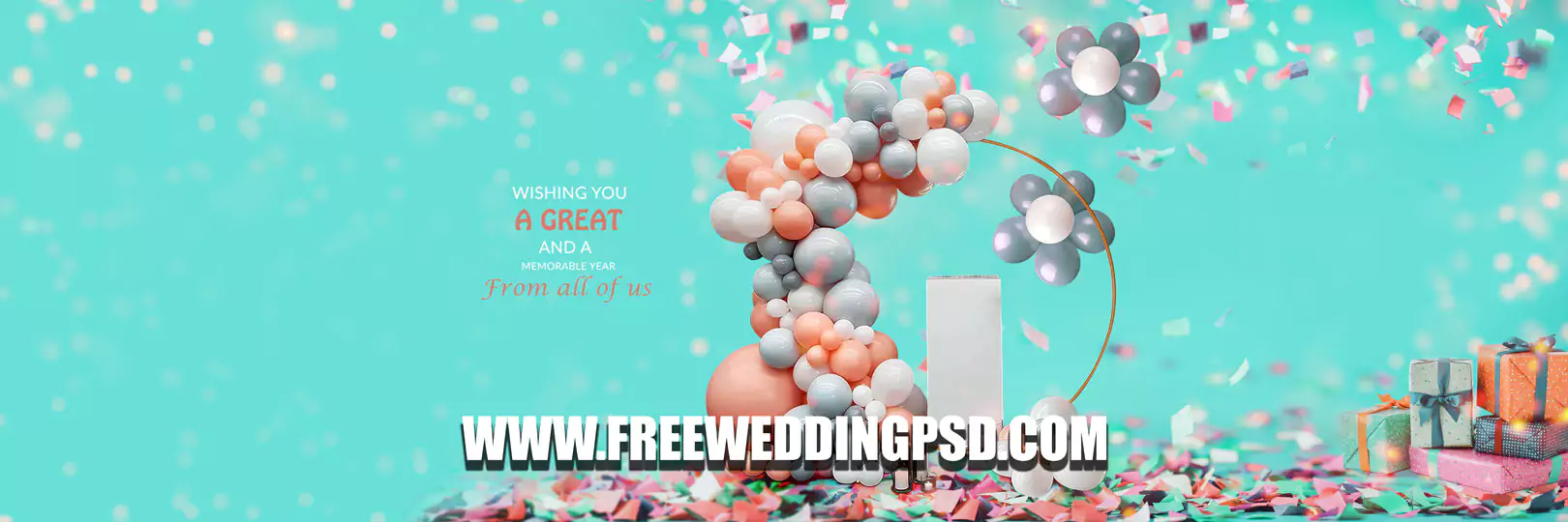happy birthday psd background 12x36