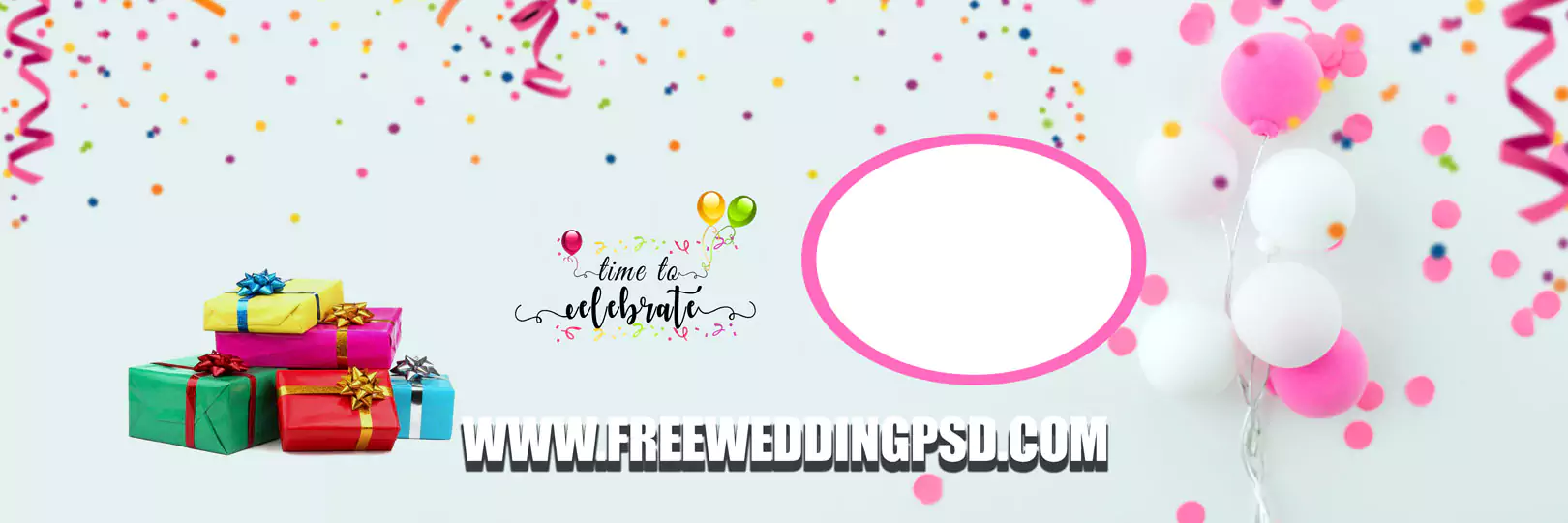 happy birthday psd background 12x36