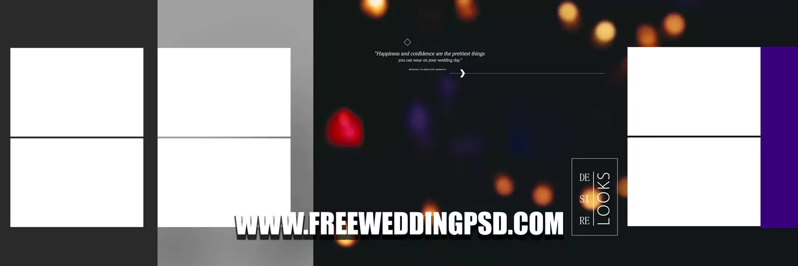 wedding layout design templates