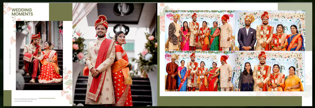 Modern Wedding Album PSD Designs
