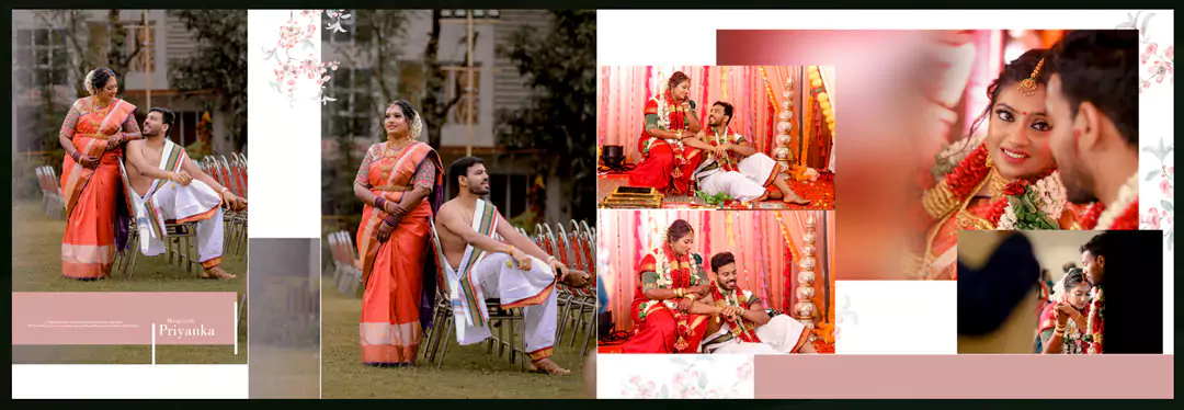 Modern Wedding Album PSD Designs