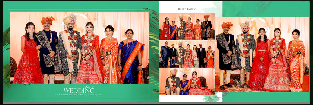 Modern Wedding Album PSD Designs