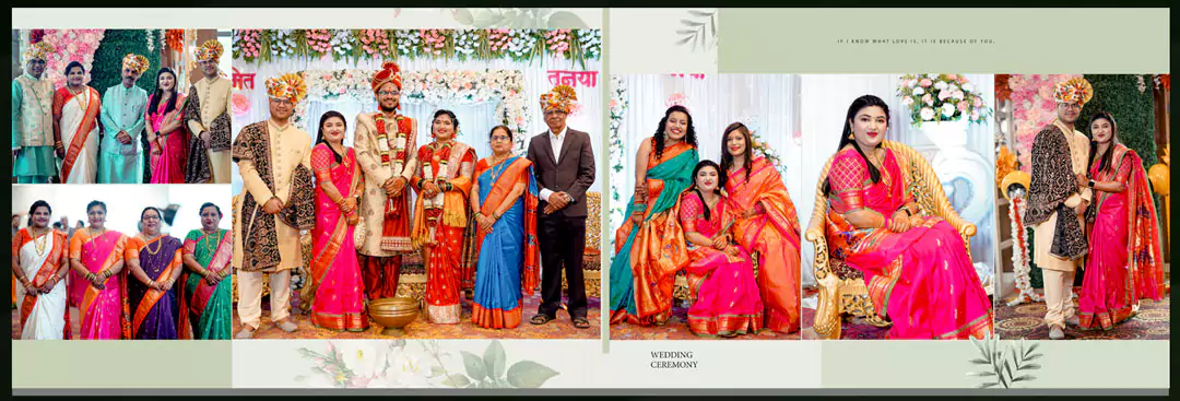 Modern Wedding Album PSD Designs