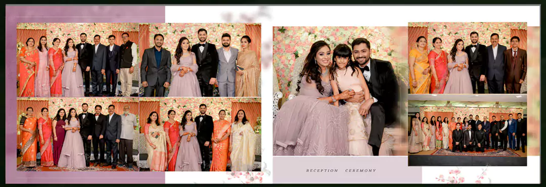Modern Wedding Album PSD Designs