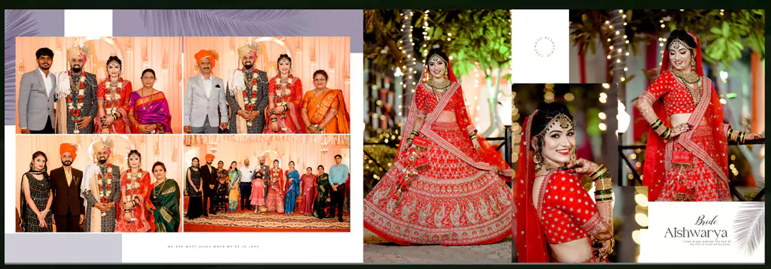 Modern Wedding Album PSD Designs