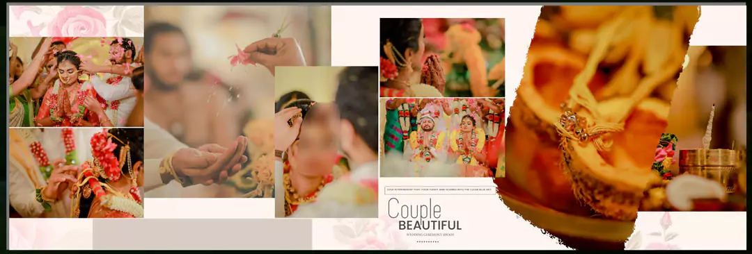 south indian wedding album design psd free download