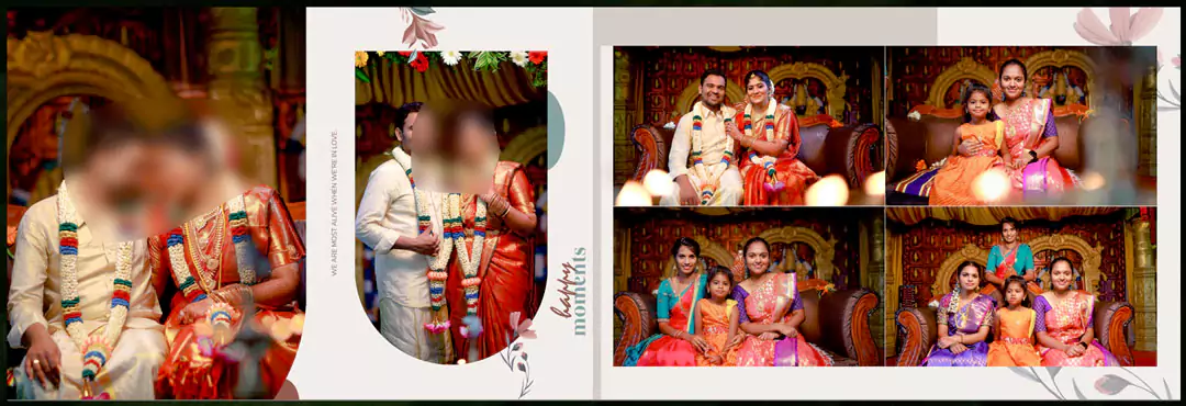 south indian wedding album design psd free download