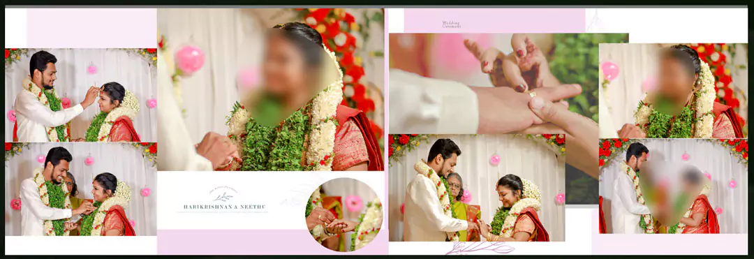 south indian wedding album design psd free download