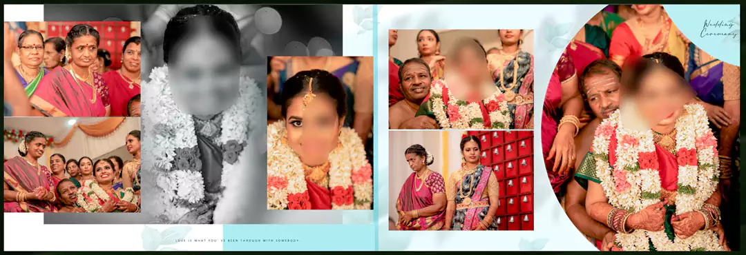 south indian wedding album design psd free download