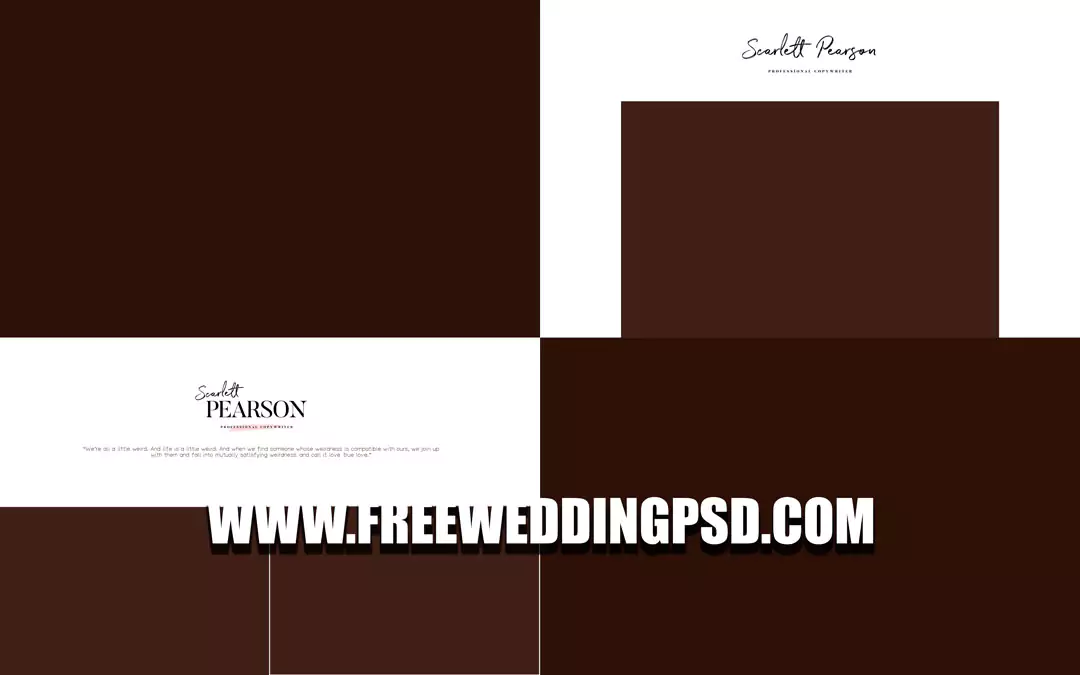 wedding album psd 2023