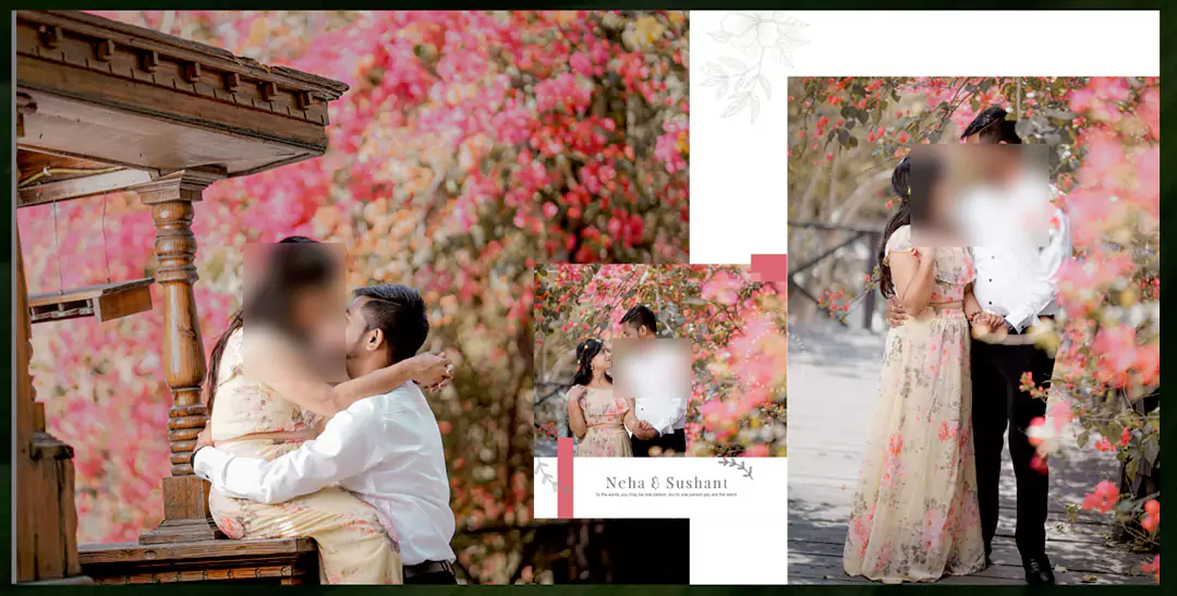 pre wedding 2023 Album Psd