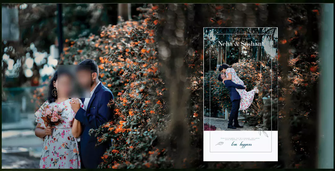 pre wedding 2023 Album Psd