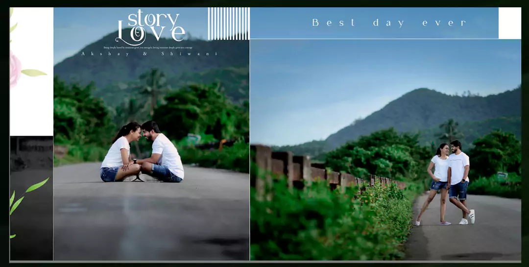 pre wedding 2023 Album Psd