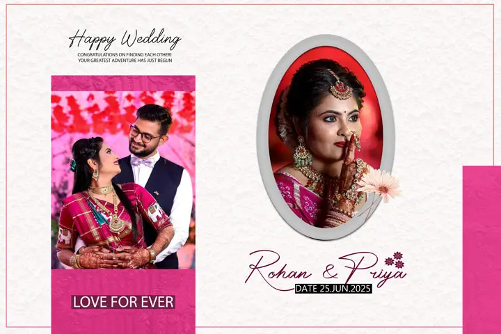 Wedding Album Cover Pad Design 2023