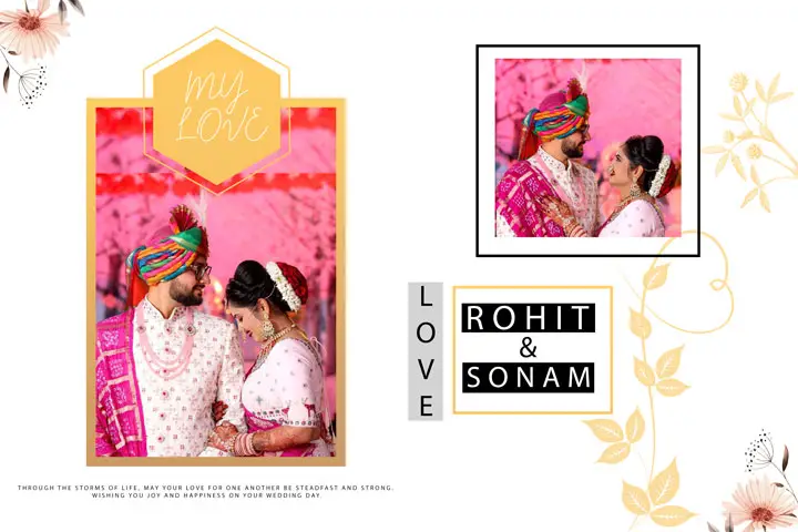 Wedding Album Cover Pad Design 2023