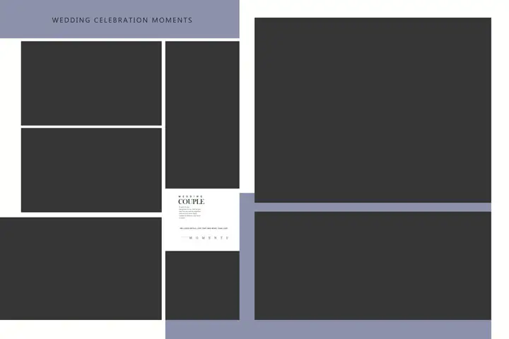 wedding beautiful bridal album design
