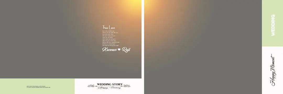 Wedding Album Design PSD 2023 Download