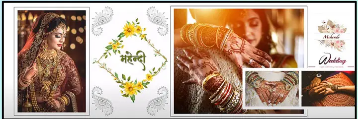 haldi ceremony wedding album psd 12x36