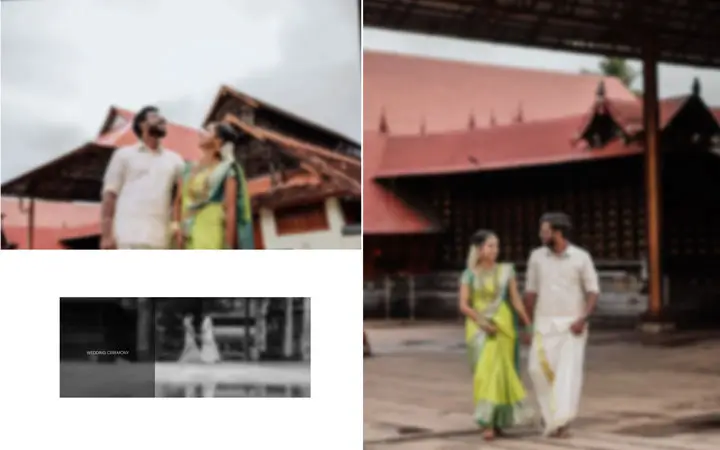 kerala wedding album design