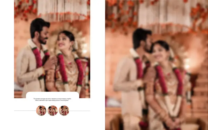 kerala wedding album design