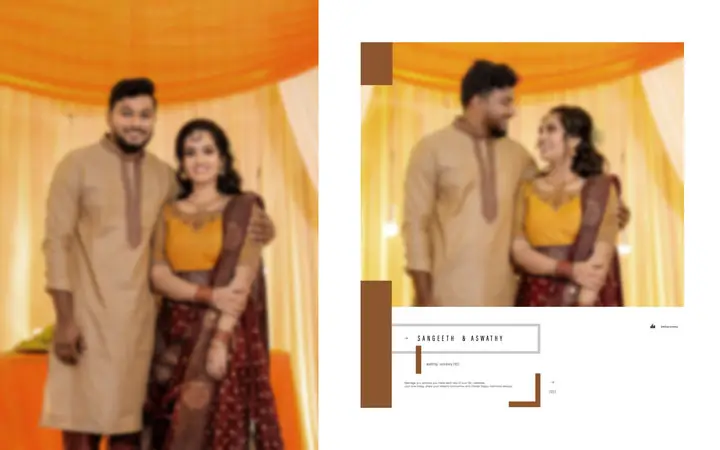 kerala wedding album design