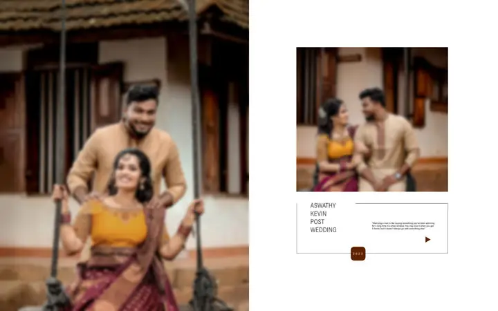 kerala wedding album design
